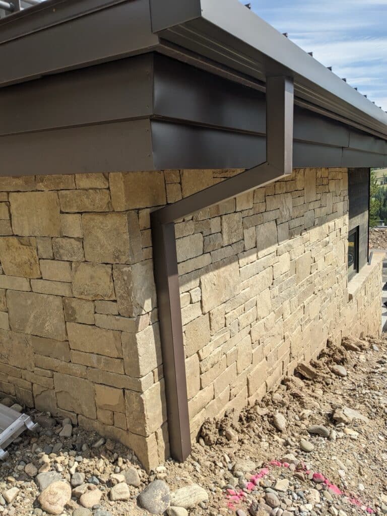 box gutters underground drainage