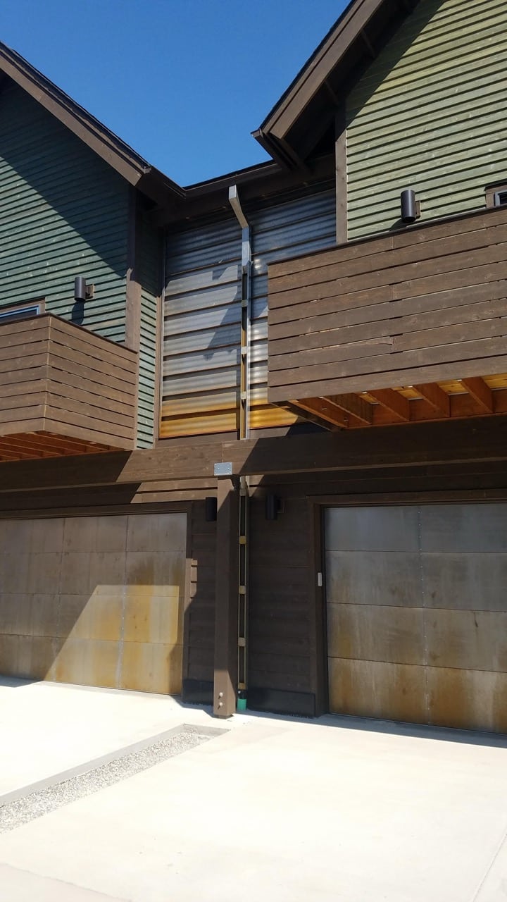 expert box gutters on Livingston, MT home